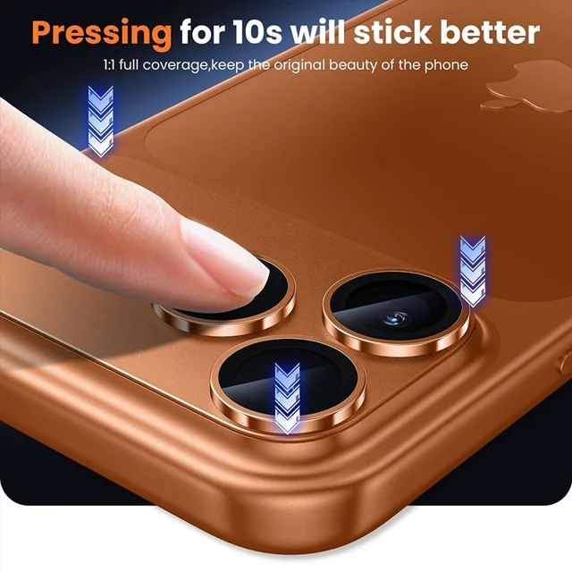 محافظ لنز دوربین فلزی مسیر مدل Total Shielld مناسب برای گوشی موبایل اپل iPhone 17 Pro Max 102098413