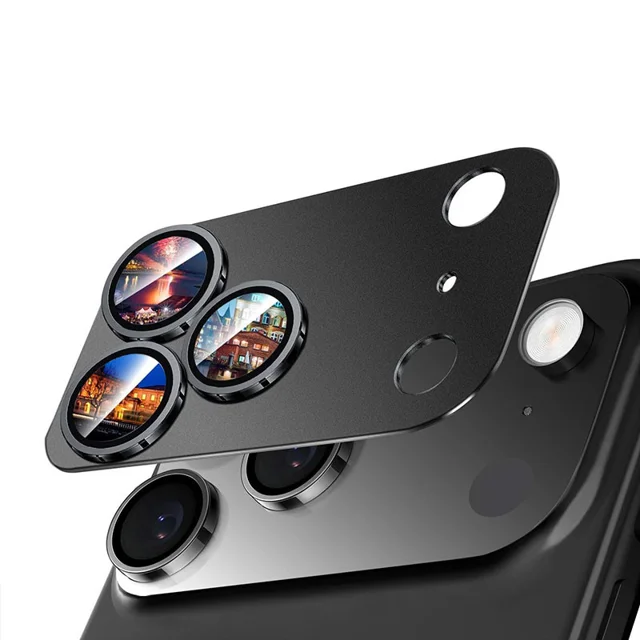 محافظ لنز دوربین فلزی مسیر مدل Total Shielld مناسب برای گوشی موبایل اپل iPhone 17 Pro Max 102098420