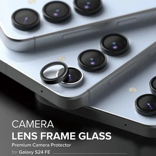 محافظ لنز دوربین گوف مدل Metal مناسب برای گوشی موبایل سامسونگ Galaxy S24 FE 102212367