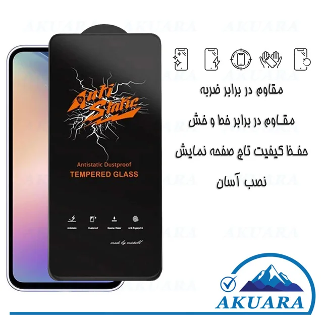محافظ صفحه نمایش آنتی استاتیک آکوآرا مدل Antistatic AKU as1 مناسب برای گوشی موبایل شیائومی 102066550